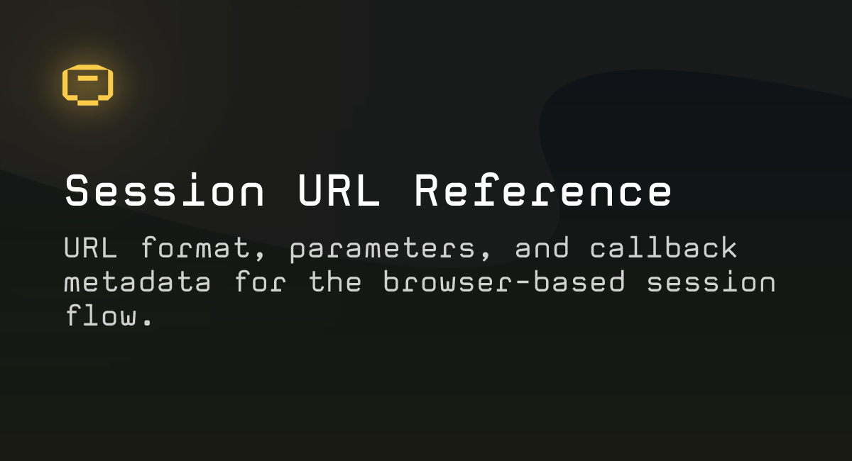 Session URL Reference – Cartridge Documentation