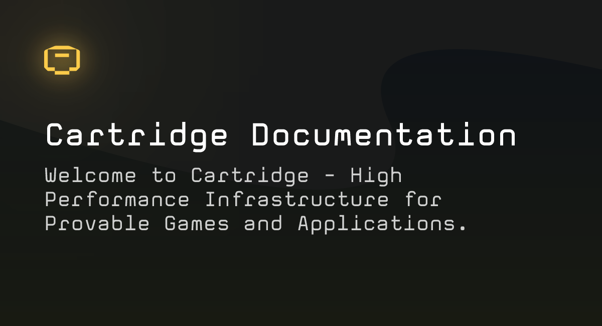 Cartridge Documentation