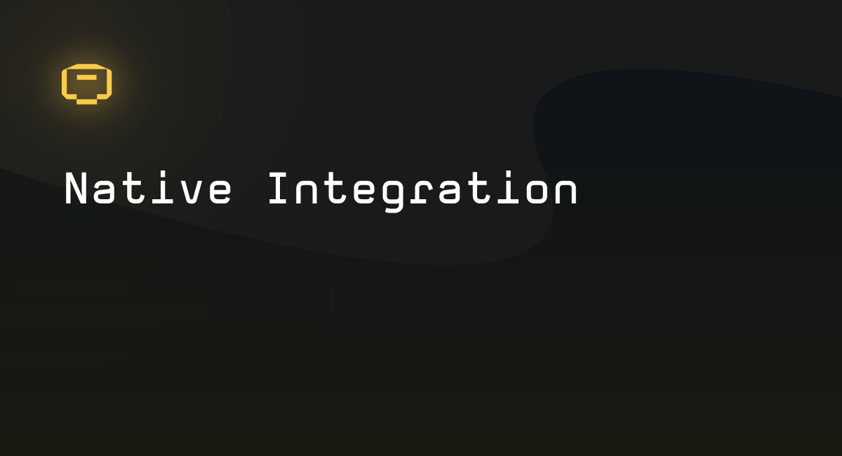 Native Integration – Cartridge Documentation